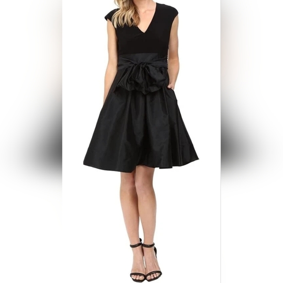 Adrianna Papell NWT Tafetta Fit And Flare Dress Size 10. - Picture 1 of 12